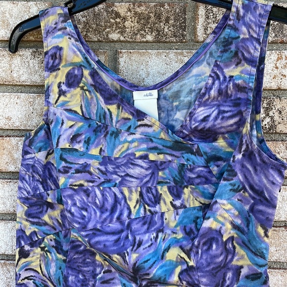 EUC Anthropologie Odille tie-dyed tank top size 4 - Picture 4 of 9